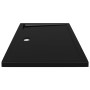 Plato de ducha rectangular ABS negro 70x100 cm