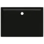 Rectangular black ABS shower tray 70x100 cm by vidaXL, Shower trays - Ref: Foro24-148915, Price: 116,09 €, Discount: %