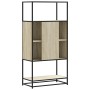 Aparador alto madera de ingeniería y metal Sonoma 68x35x139 cm von , Sideboards - Ref: Foro24-849040, Preis: 95,84 €, Rabatt: %