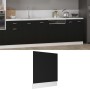 Schwarzes Sperrholz-Geschirrspülerpaneel 59,5 x 3 x 67 cm von vidaXL, Küchenschränke - Ref: Foro24-802563, Preis: 35,30 €, Ra...