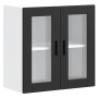 Armario de pared para cocina con puerta de cristal Porto negro von , Küchenschränke - Ref: Foro24-854148, Preis: 71,00 €, Rab...
