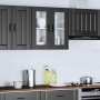 Armario de pared para cocina con puerta de cristal Porto negro von , Küchenschränke - Ref: Foro24-854148, Preis: 71,00 €, Rab...