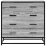 Cajonera de madera contrachapada gris sonoma 70x41x70 cm | Foro24.es | Tu tienda online para hogar, jardín y más Foro24.es