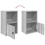 Estantería de madera de ingeniería gris sonoma 31x24x52 cm von , Bücherregale und Regale - Ref: Foro24-860324, Preis: 36,82 €...