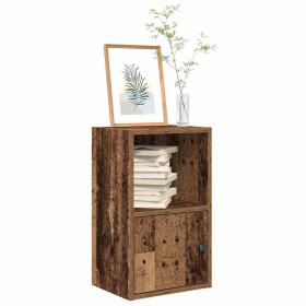 Estantería madera de ingeniería color envejecido 31x24x52 cm de , Librerías y estanterías - Ref: Foro24-860326, Precio: 36,38...