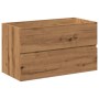 Juego de muebles de baño madera contrachapada artesanal roble by , Bathroom furniture - Ref: Foro24-3328930, Price: 238,88 €,...