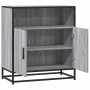 Aparador madera ingeniería gris sonoma 68x35x76 cm by , Sideboards - Ref: Foro24-849002, Price: 81,61 €, Discount: %