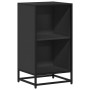 Estantería madera ingeniería negra 40x35x76 cm de , Librerías y estanterías - Ref: Foro24-849094, Precio: 57,32 €