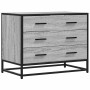 Cajonera de madera contrachapada gris sonoma 70x41x56 cm | Foro24.es | Tu tienda online para hogar, jardín y más Foro24.es