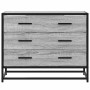 Cajonera de madera contrachapada gris sonoma 70x41x56 cm | Foro24.es | Tu tienda online para hogar, jardín y más Foro24.es