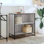 Estantería madera de ingeniería color gris sonoma 80,5x35x76 cm von , Bücherregale und Regale - Ref: Foro24-849107, Preis: 79...