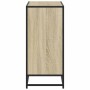Estantería madera ingeniería color roble 80,5x35x76 cm by , Bookcases and shelves - Ref: Foro24-849105, Price: 77,28 €, Disco...