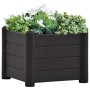 Anthracite gray PP garden bed 43x43x35 cm by vidaXL, Pots and planters - Ref: Foro24-313973, Price: 65,52 €, Discount: %