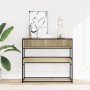 Mesa consola de madera de ingeniería roble Sonoma 90x35x80 cm von , Seitentische - Ref: Foro24-849170, Preis: 64,66 €, Rabatt: %