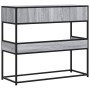Mesa consola madera de ingeniería gris Sonoma 90x35x80 cm von , Seitentische - Ref: Foro24-849172, Preis: 66,71 €, Rabatt: %