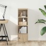 Estantería de madera de ingeniería roble sonoma 31x24x102 cm by , Bookcases and shelves - Ref: Foro24-860339, Price: 52,67 €,...