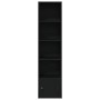 Estantería de madera de ingeniería roble negro 31x24x127 cm by , Bookcases and shelves - Ref: Foro24-860347, Price: 57,54 €, ...