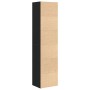 Estantería de madera de ingeniería roble negro 31x24x127 cm by , Bookcases and shelves - Ref: Foro24-860347, Price: 57,54 €, ...