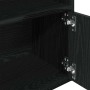 Estantería de madera de ingeniería roble negro 31x24x127 cm by , Bookcases and shelves - Ref: Foro24-860347, Price: 57,54 €, ...