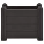 Anthracite gray PP garden bed 43x43x35 cm by vidaXL, Pots and planters - Ref: Foro24-313973, Price: 64,17 €, Discount: %