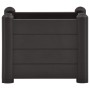 Anthrazitgraues PP-Gartenbett 43x43x35 cm von vidaXL, Töpfe und Pflanzgefäße - Ref: Foro24-313973, Preis: 65,52 €, Rabatt: %