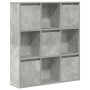 Estantería de madera de ingeniería gris hormigón 89x24x101,5 cm von , Bücherregale und Regale - Ref: Foro24-860403, Preis: 95...