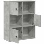 Estantería de madera de ingeniería gris hormigón 60x24x76,5 cm by , Bookcases and shelves - Ref: Foro24-860385, Price: 69,77 ...