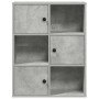 Estantería de madera de ingeniería gris hormigón 60x24x76,5 cm by , Bookcases and shelves - Ref: Foro24-860385, Price: 69,77 ...