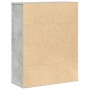 Estantería de madera de ingeniería gris hormigón 60x24x76,5 cm by , Bookcases and shelves - Ref: Foro24-860385, Price: 69,77 ...