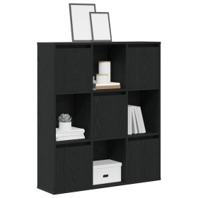 Estantería de madera de ingeniería roble negro 89x24x101,5 cm von , Bücherregale und Regale - Ref: Foro24-860401, Preis: 99,0...