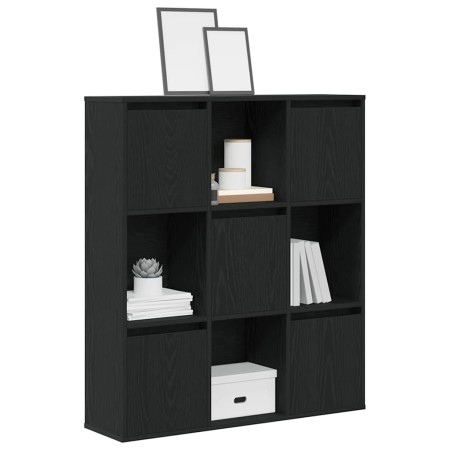 Estantería de madera de ingeniería roble negro 89x24x101,5 cm von , Bücherregale und Regale - Ref: Foro24-860401, Preis: 99,0...