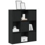 Estantería de madera de ingeniería roble negro 89x24x101,5 cm von , Bücherregale und Regale - Ref: Foro24-860401, Preis: 99,0...