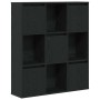 Estantería de madera de ingeniería roble negro 89x24x101,5 cm de , Librerías y estanterías - Ref: Foro24-860401, Precio: 102,...