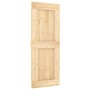 Puerta corredera con herrajes madera maciza de pino 80x210 cm von , Türen - Ref: Foro24-3332731, Preis: 207,72 €, Rabatt: %