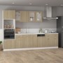 Untere Schrankschublade aus Eichenholz, 80 x 46 x 81,5 cm von vidaXL, Küchenschränke - Ref: Foro24-801239, Preis: 136,42 €, R...