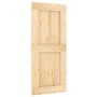 Puerta corredera con herrajes madera maciza de pino 90x210 cm von , Türen - Ref: Foro24-3332733, Preis: 218,05 €, Rabatt: %