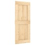 Puerta corredera con herrajes madera maciza de pino 85x210 cm von , Türen - Ref: Foro24-3332738, Preis: 187,28 €, Rabatt: %