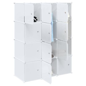 Organizador de cubos almacenamiento 12 cubos varillas colgar PP von , Aufbewahrung von Kleidung und Schränken - Ref: Foro24-4...