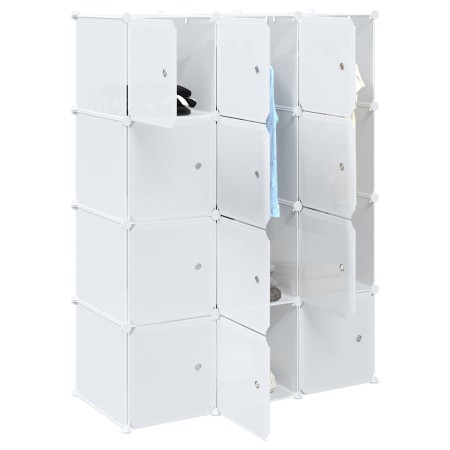Organizador de cubos almacenamiento 12 cubos varillas colgar PP von , Aufbewahrung von Kleidung und Schränken - Ref: Foro24-4...