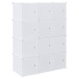 Organizador de cubos almacenamiento 12 cubos varillas colgar PP von , Aufbewahrung von Kleidung und Schränken - Ref: Foro24-4...