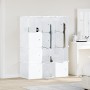 Organizador de cubos almacenamiento 12 cubos varillas colgar PP von , Aufbewahrung von Kleidung und Schränken - Ref: Foro24-4...