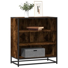 Aparador madera ingeniería y metal roble ahumado 68x35x76 cm von , Sideboards - Ref: Foro24-848976, Preis: 75,19 €, Rabatt: %