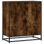 Aparador madera ingeniería y metal roble ahumado 68x35x76 cm von , Sideboards - Ref: Foro24-848976, Preis: 76,36 €, Rabatt: %