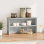 Estantes de cocina apilables 2 uds gris hormigón 50x15x16 cm von , Behälter für Küchenutensilien - Ref: Foro24-860488, Preis:...