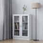 Vitrina de madera contrachapada blanco 82,5x30,5x115 cm by vidaXL, Bookcases and shelves - Ref: Foro24-802750, Price: 92,30 €...