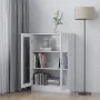 Weißes Sperrholzvitrine 82,5x30,5x115 cm von vidaXL, Bücherregale und Regale - Ref: Foro24-802750, Preis: 92,30 €, Rabatt: %