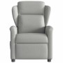 Sillón de masaje reclinable de tela gris nube by , Armchairs - Ref: Foro24-4015595, Price: 207,52 €, Discount: %