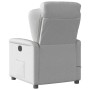 Sillón de masaje reclinable de tela gris nube by , Armchairs - Ref: Foro24-4015595, Price: 207,52 €, Discount: %