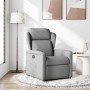 Sillón reclinable de tela gris claro by , Armchairs - Ref: Foro24-4015576, Price: 201,03 €, Discount: %