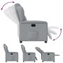 Sillón reclinable de tela gris claro by , Armchairs - Ref: Foro24-4015576, Price: 201,03 €, Discount: %